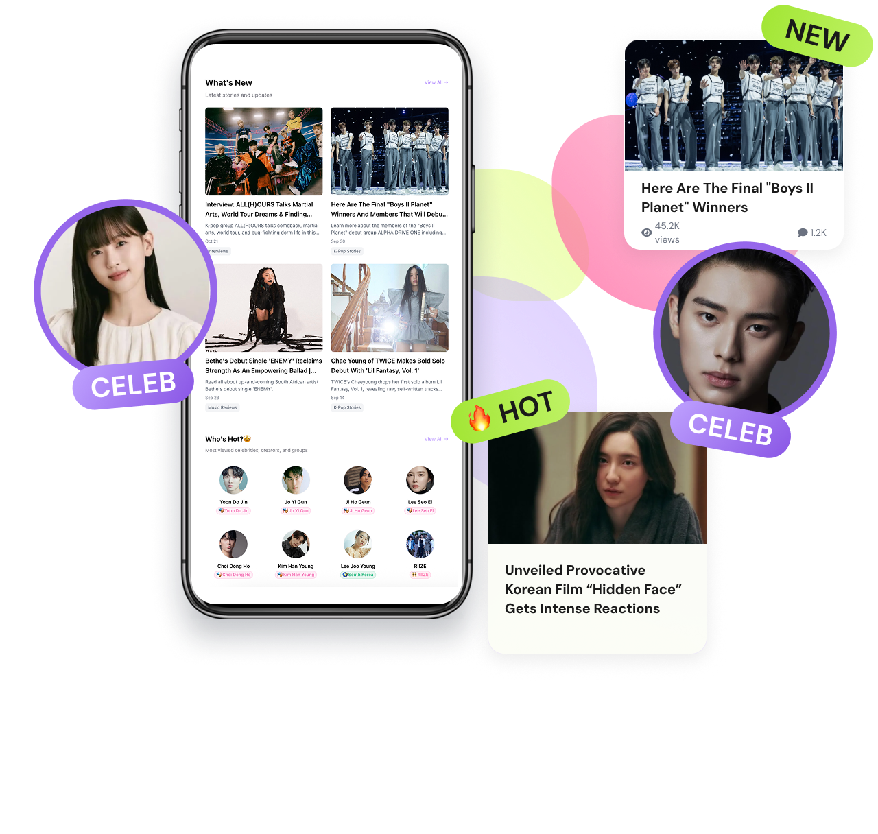 Muse Culture App Mockup